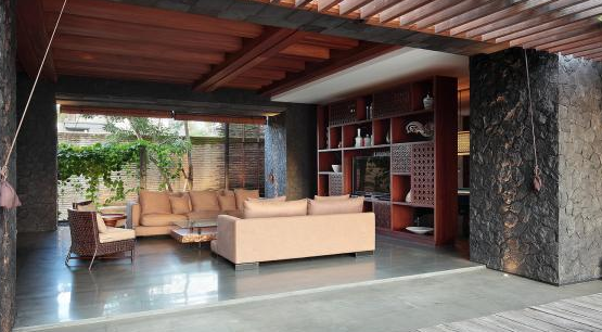 茂名独立别墅装修设计成印尼风格，异域风情家里享